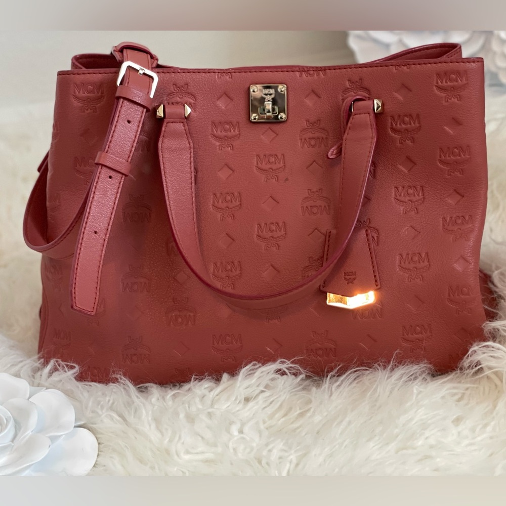 MCM Crossbody Tote Purse- Authentic